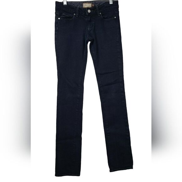 PAIGE | Straight Leg Jeans | Blue Heights | Size 25 | Black Premium Denim Luxury - Picture 9 of 9